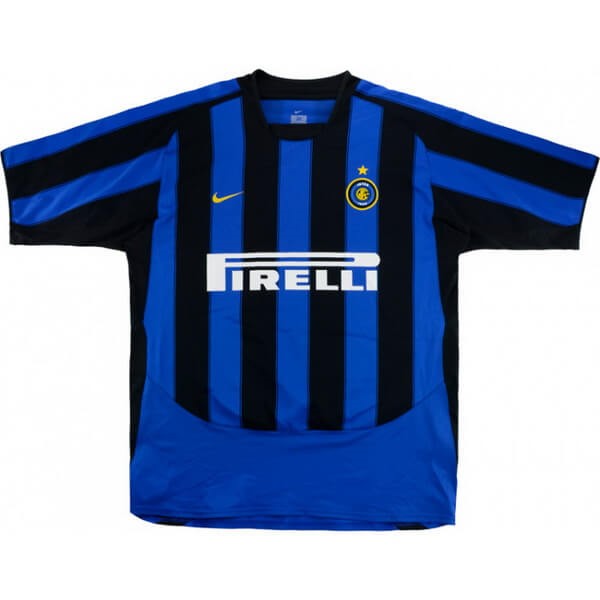 Authentic Camiseta Inter Milan 1ª Retro 2003 2004 Azul